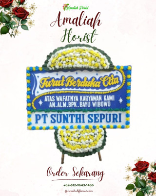 Papan Bunga Duka di Kundisari