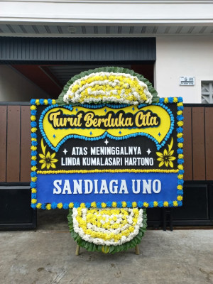 Papan Bunga Duka di Kundisari